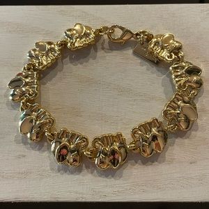 Lilly Pulitzer Gold Elephant Bracelet